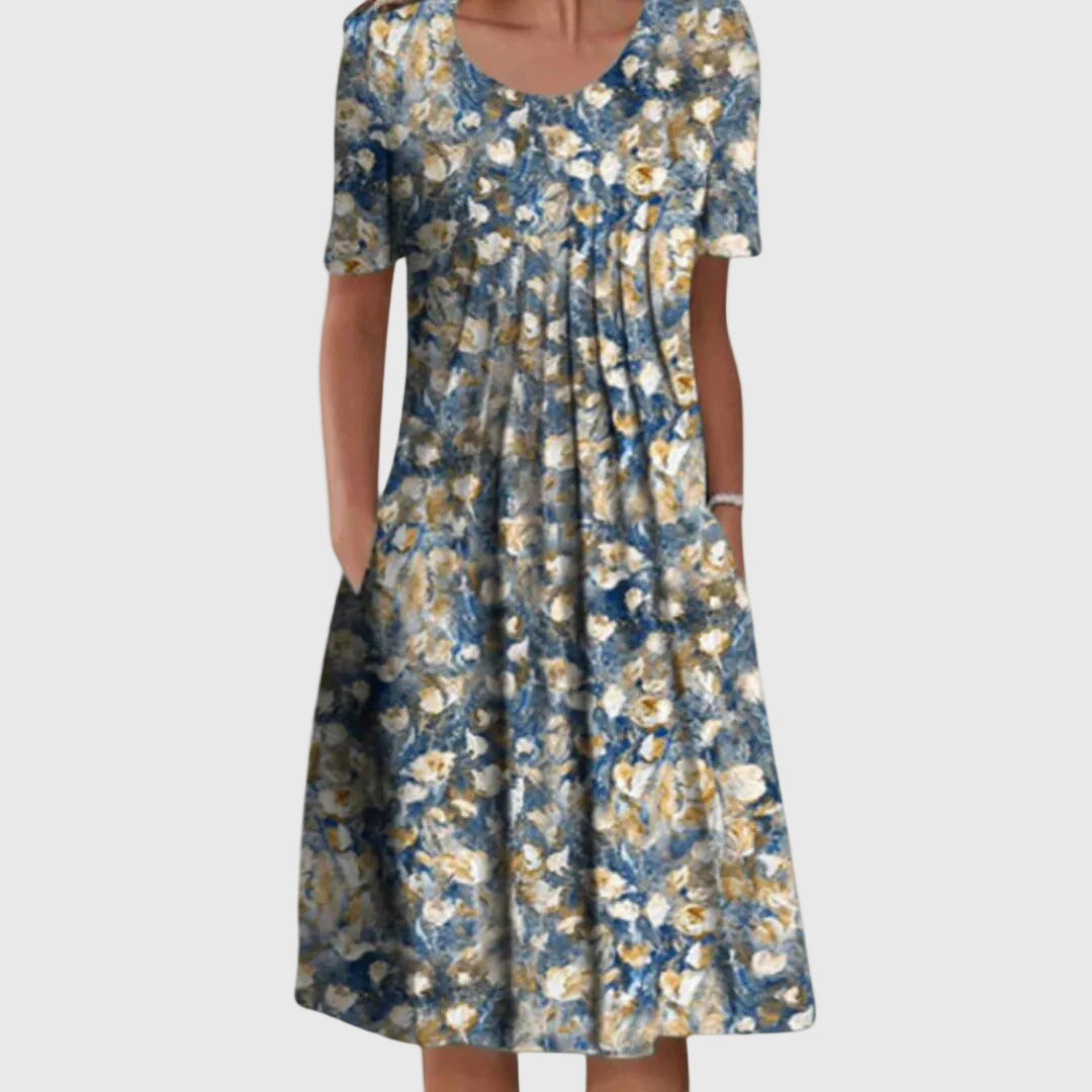 Skylar | Abito midi Elegante e Fluido