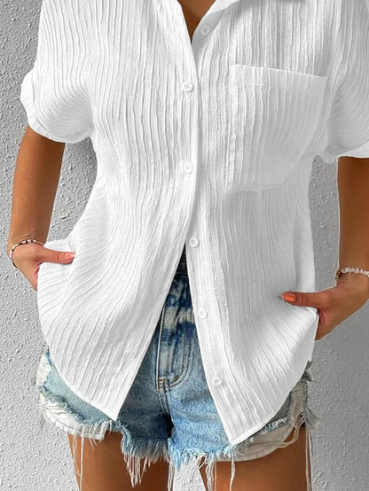 BLUSA CON COLLO CLASSICO ZAHRINA