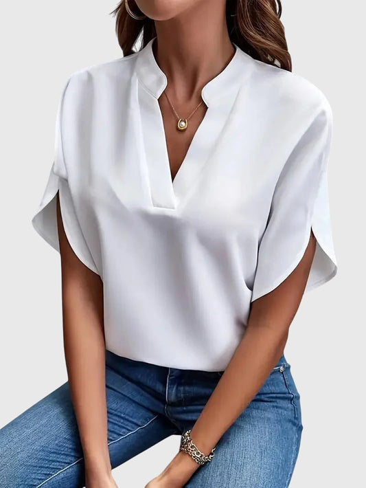 Beatrix™ | Camicia V-Neck Morbido ed elegante