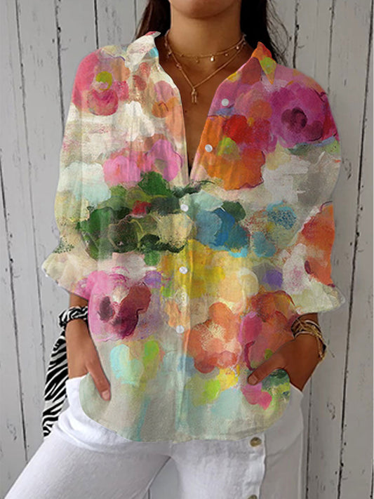 Elara | Blusa Sogni Acuarelados