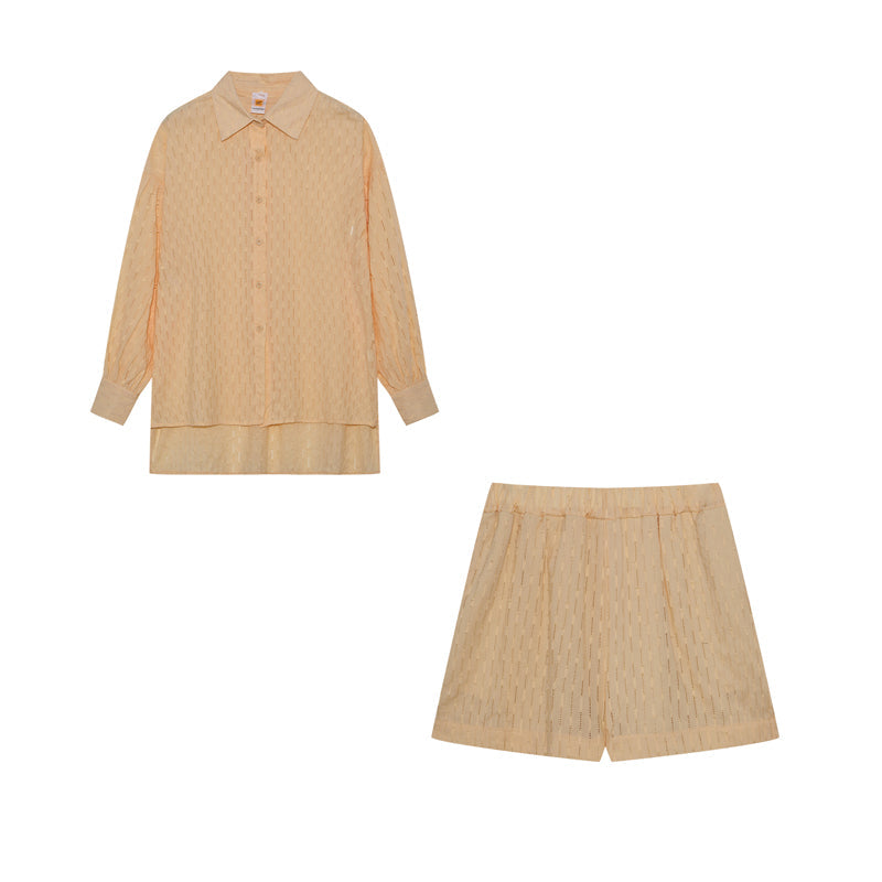 Elizabeth - Set di Camicia e shorts Freschi