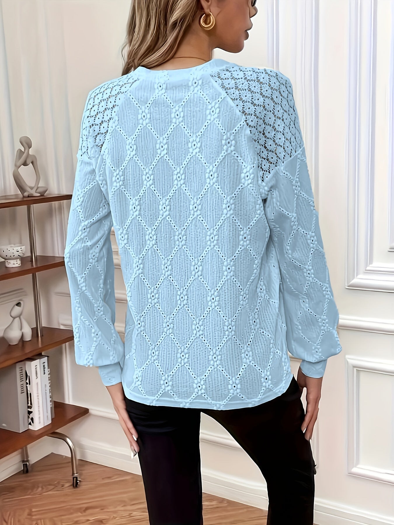 Ivy – Blusa con Dettaglio con bottoni di Ojal