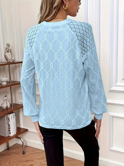 Ivy – Blusa con Dettaglio con bottoni di Ojal