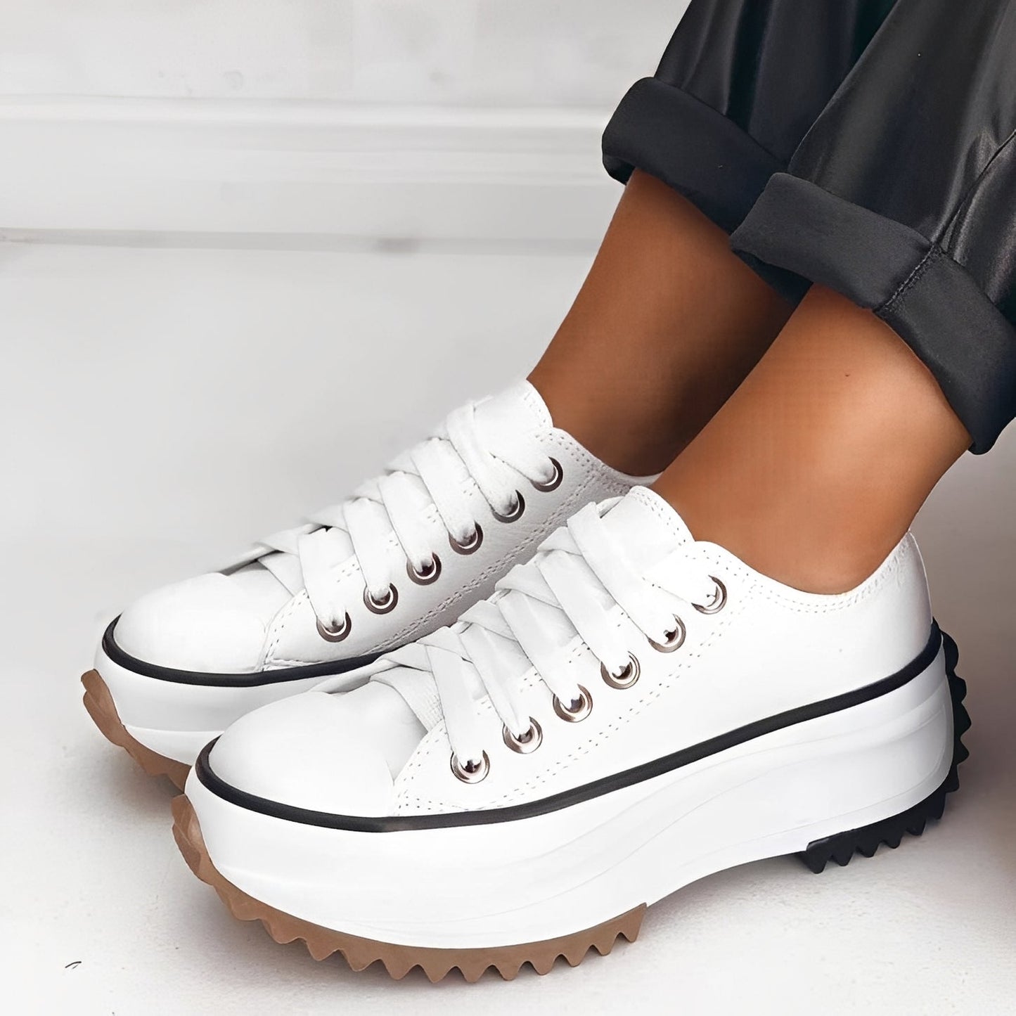 Caitlyn - Scarpe eleganti con suola gruesa per donna
