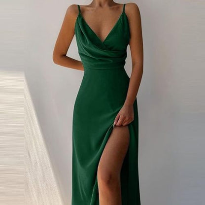 Phoebe | Abito di Raso Elegante