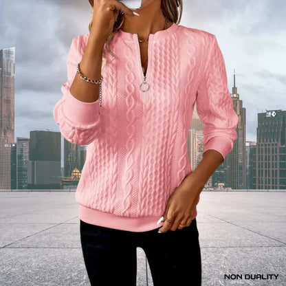 Maglione con zip di non-dualità