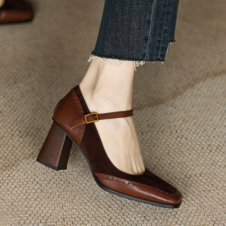 Emmy - Eleganti sandali di punta quadrata da donna