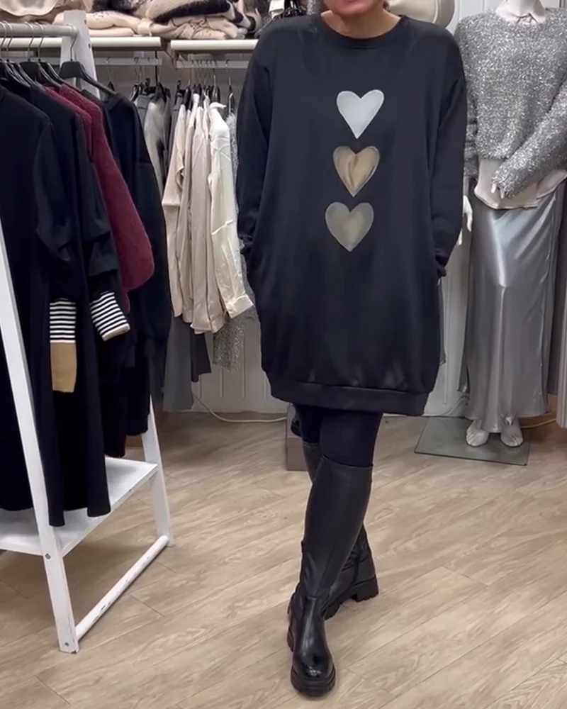 SIANORE - MAGLIONE CON CORAZÓN STILOSO