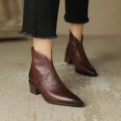 Julissa - Eleganti Stivaletti di Pelle