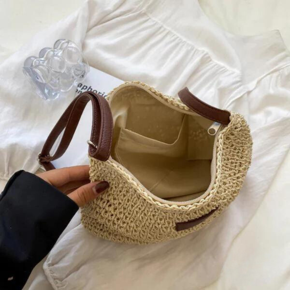 Fredhild | BORSA A SPALLA Stile classico Intrecciato