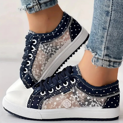 Elettra - Sneakers floreales leggere