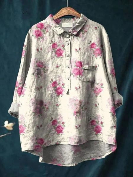 BLUSA SERAPHINA I RETRÒ-FLOWER