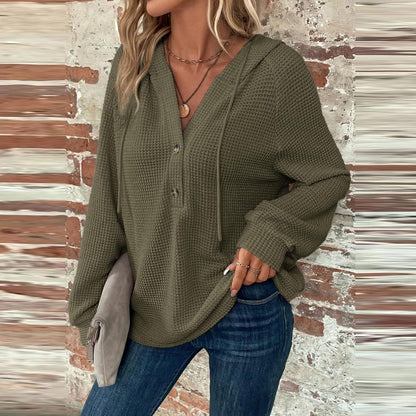Zyrae™ | Felpa Scollo a V Oversize