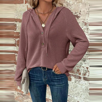 Zyrae™ | Felpa Scollo a V Oversize