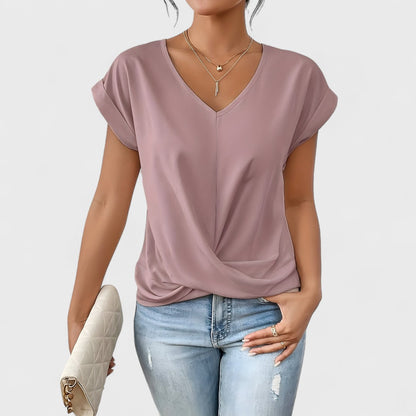 Maia – Top di V trenzado