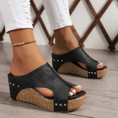 Luna - Sandali ortopedici con platform e stile moderno