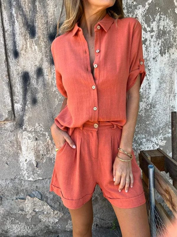 Noa - Set di Misto lino di Due pezzi