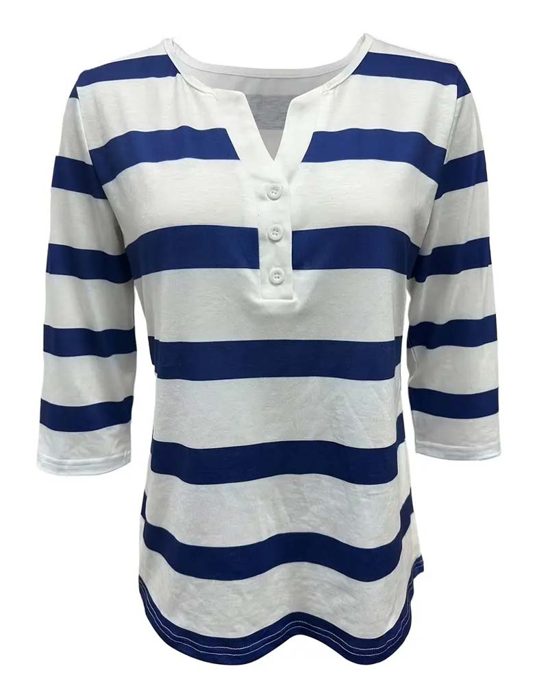 ANNALENA LA BLUSA RAYADA ELEGANTE