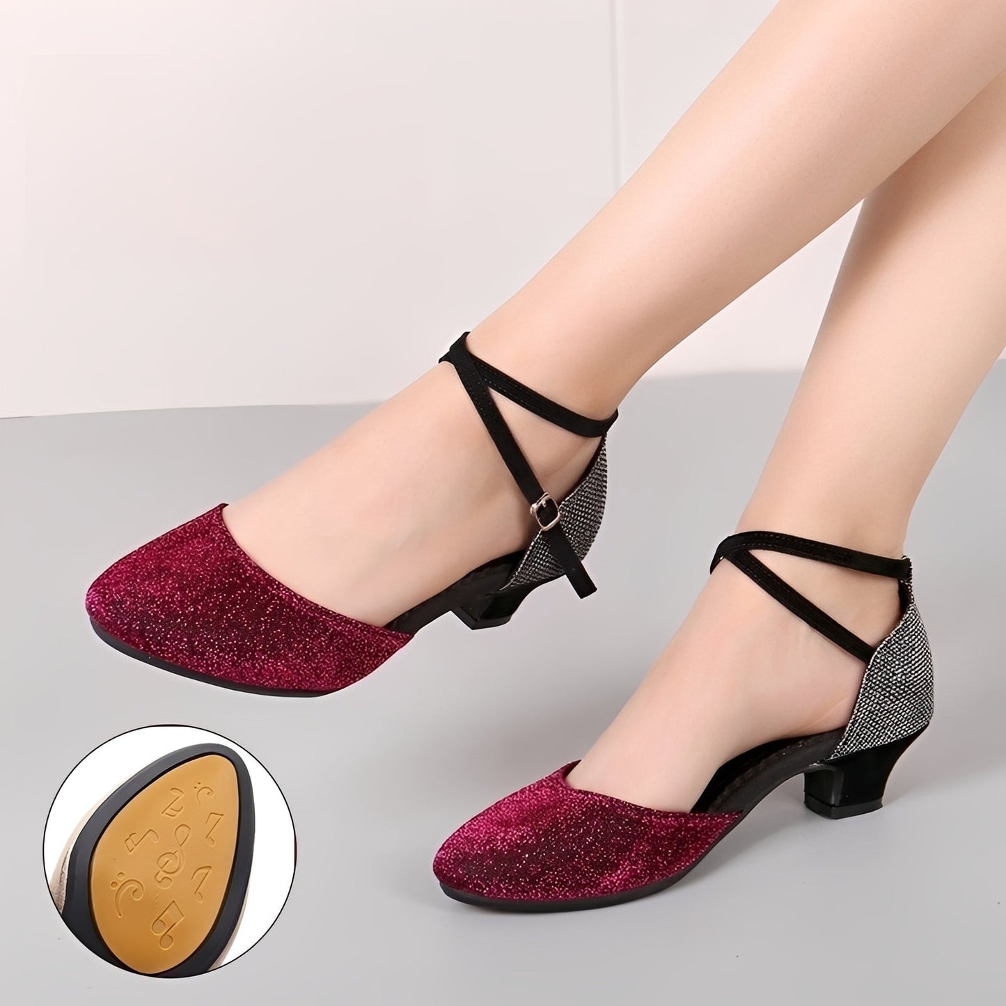 Carrie - Eleganti Sandali Brillanti da donna