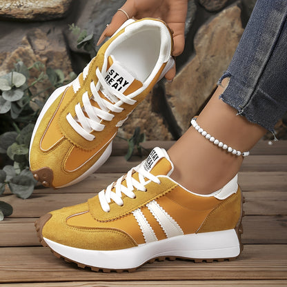 Lauren - Sneakers casual con suola gruesa per donna