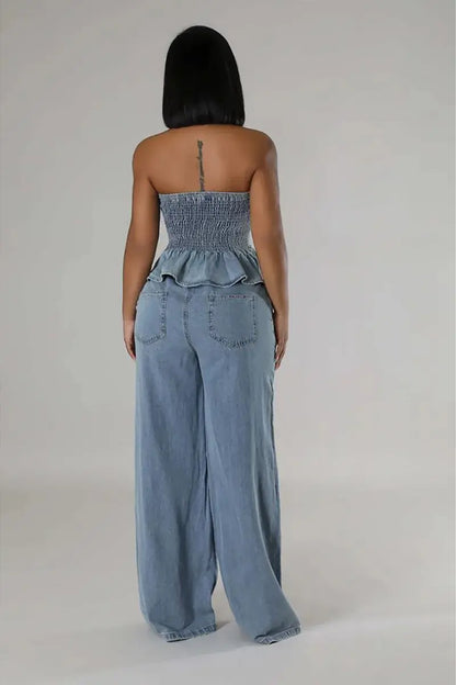 ISLA – SET DUE PEZZI IN DENIM STILOSO