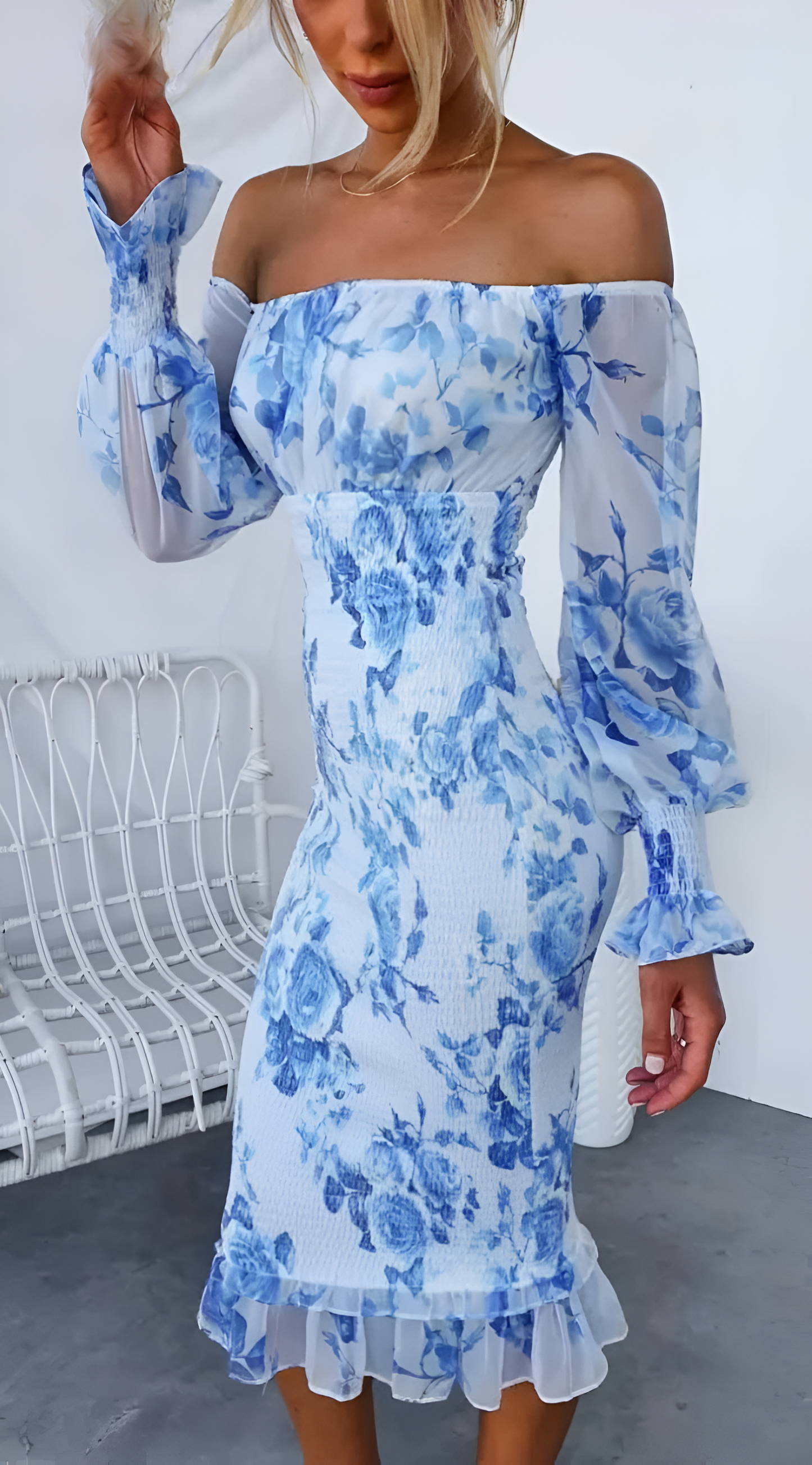 Olivia | Abito Eleganza in Fiore