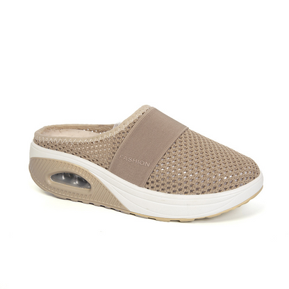 Myrna - Sandali ortopedici casual con malla da donna