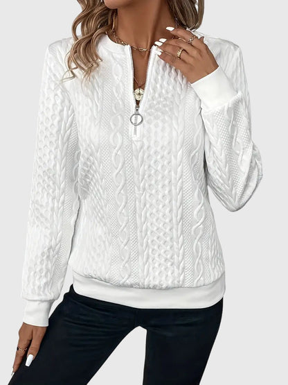 Nora™ | Maglione con zip