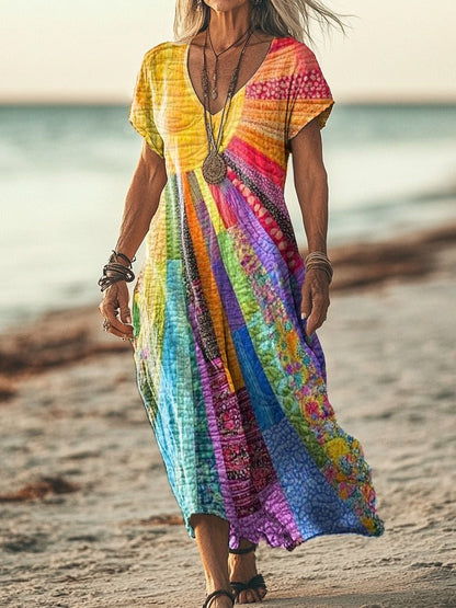Abito Design Sole Boho