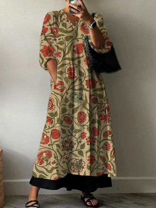 Tatiana | Abito Stampato Elegante