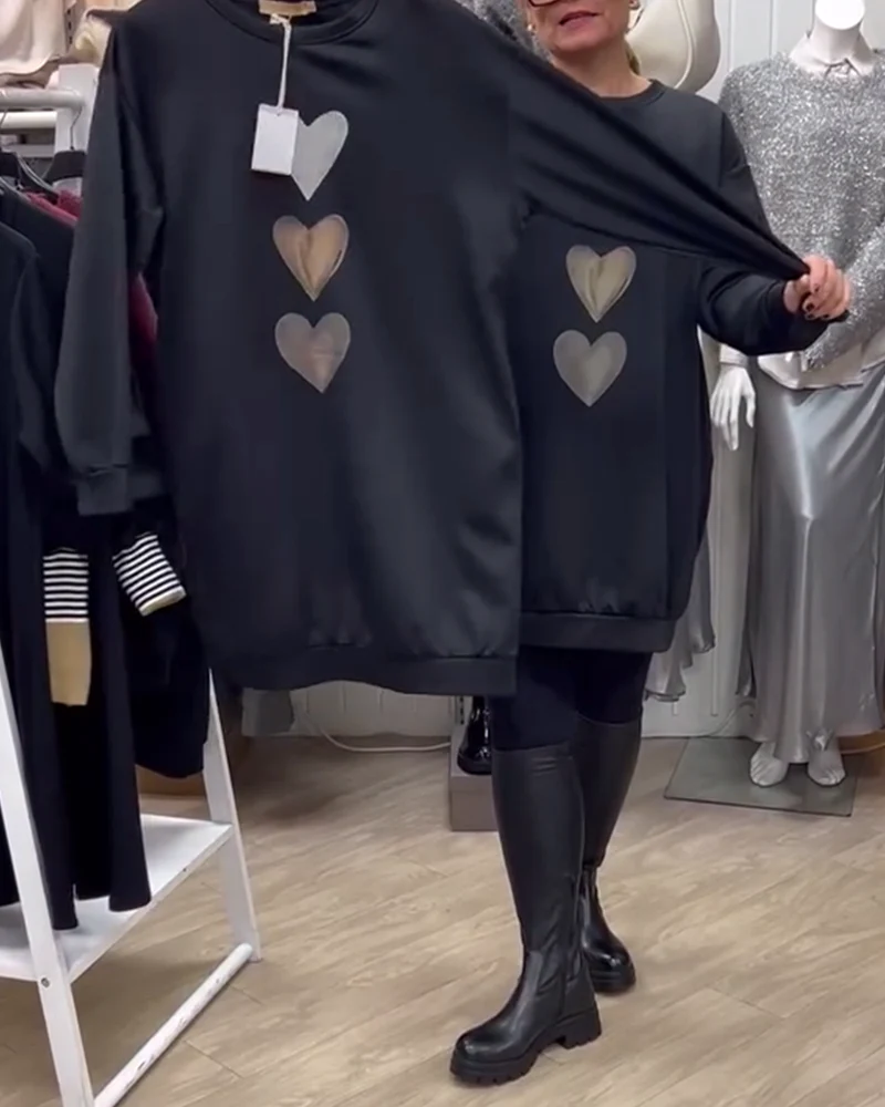 SIANORE - MAGLIONE CON CORAZÓN STILOSO