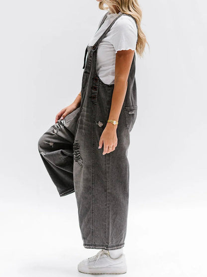 CATALINA – OVEROL DI DENIM LAVAGGIO VINTAGE