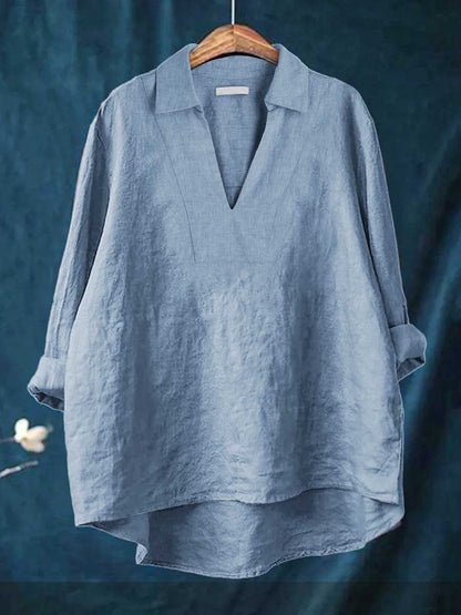 Blusa in lino María