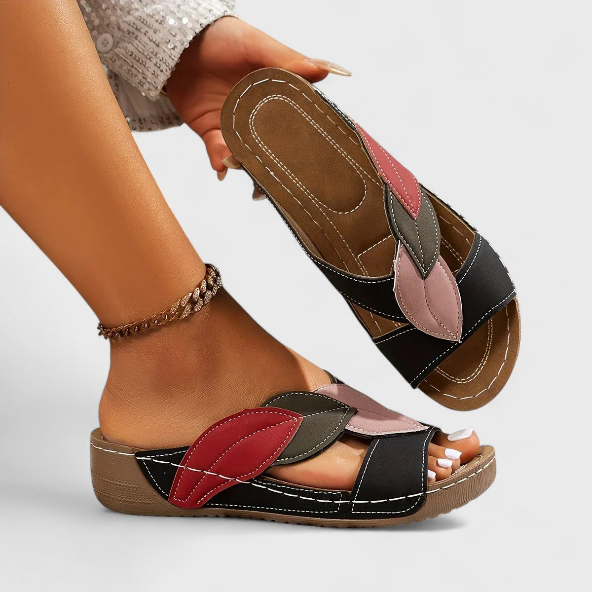 Solveig - Sandalo slip-on