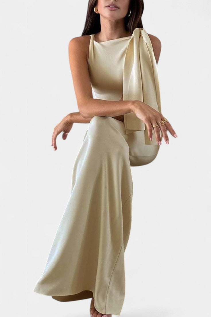 Hope Abito maxi Drapado di Monospalla