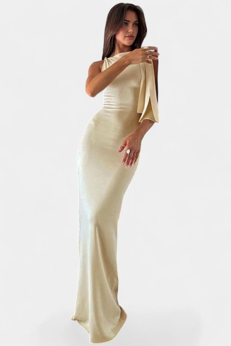 Hope Abito maxi Drapado di Monospalla