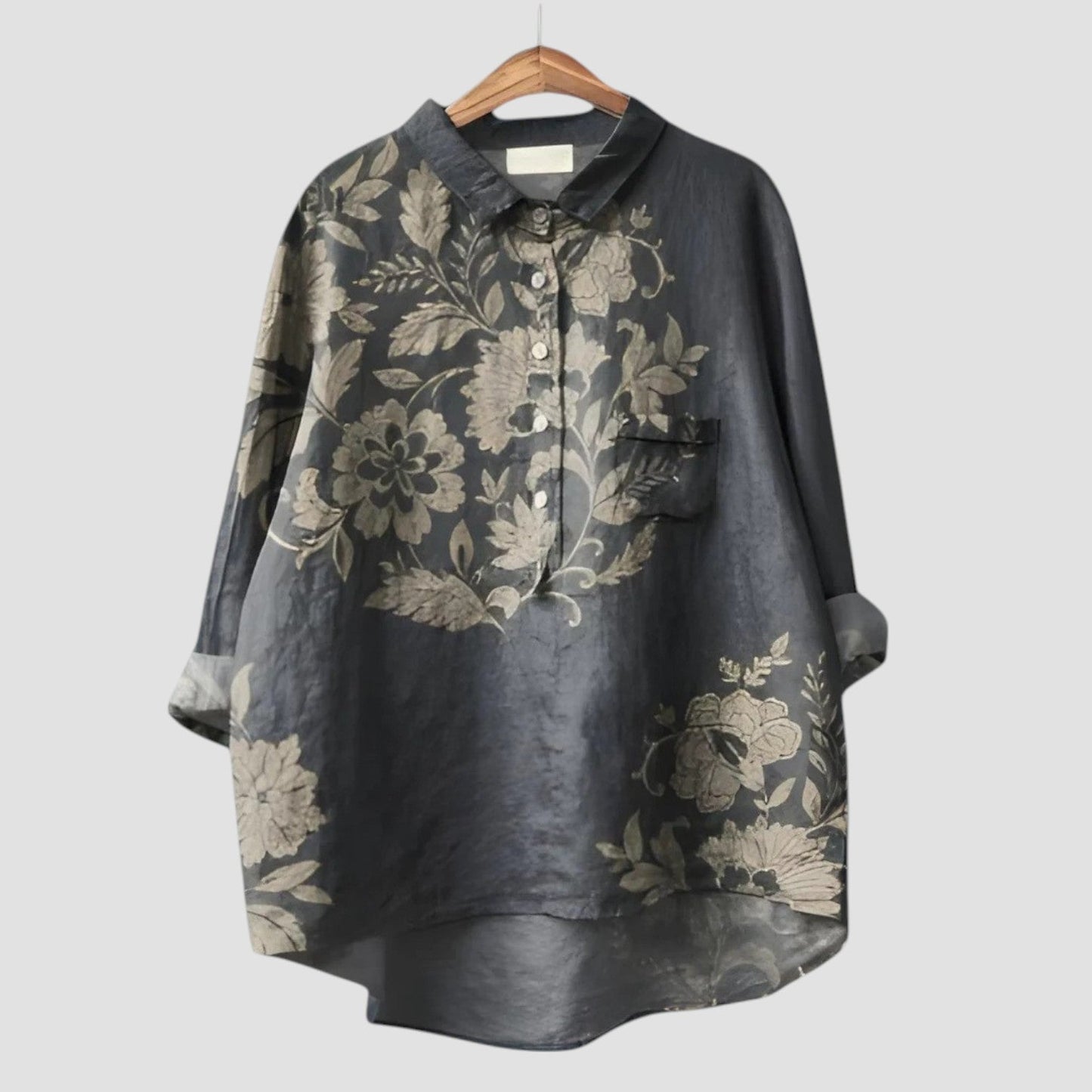 Liorra™ | 2025 – Blusa Floreale Oversized