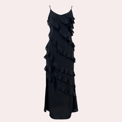 Adrienne – Abito Elegante con Volant