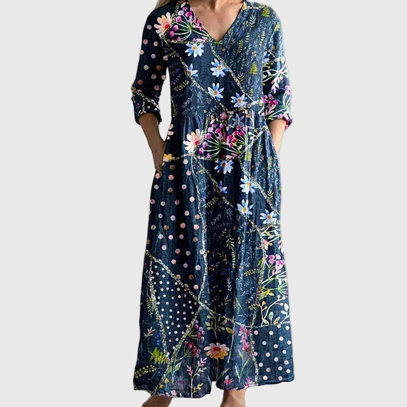 Abito | Abito maxi Elegante e Fluido