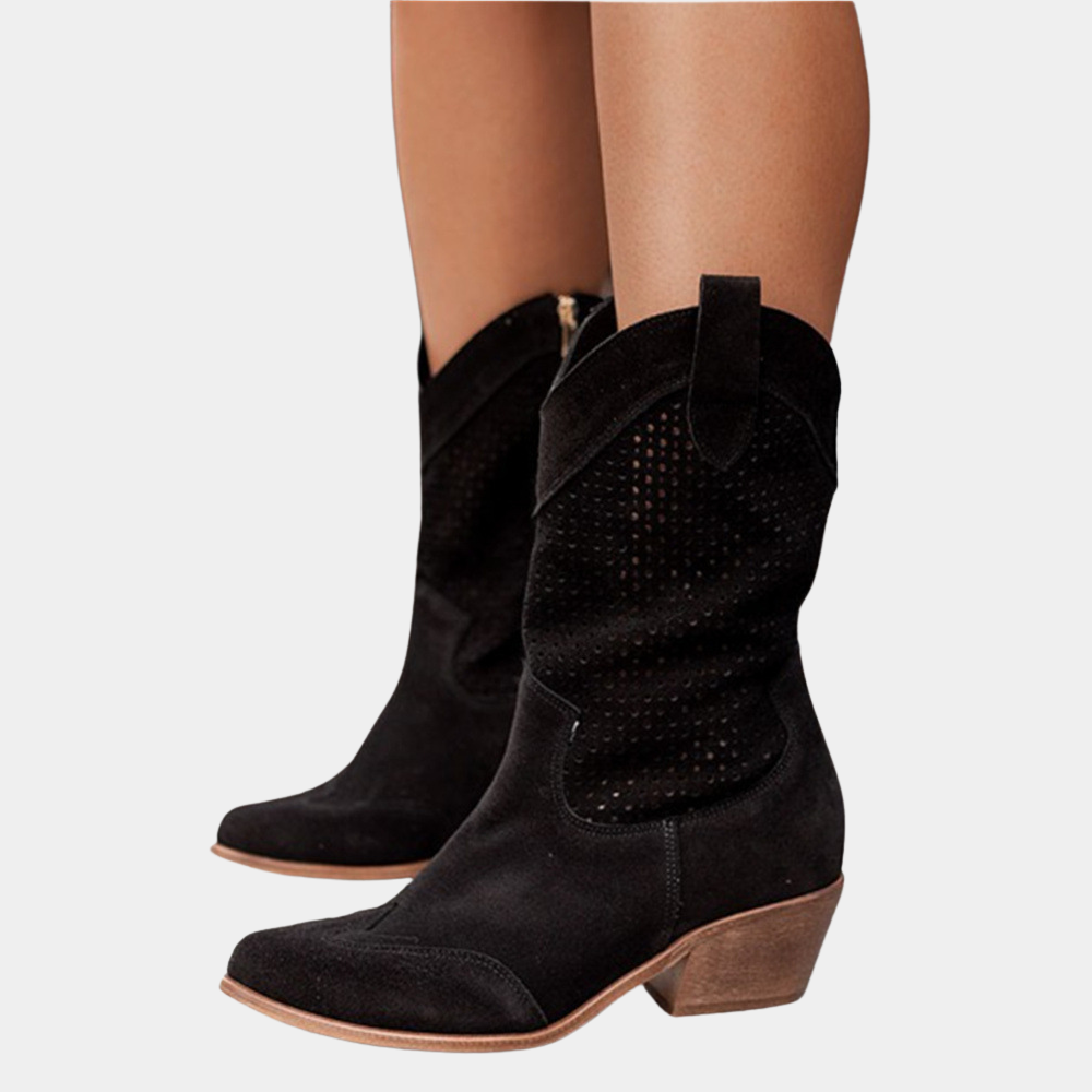 Rosie | Stivali di Pelle Stile Western