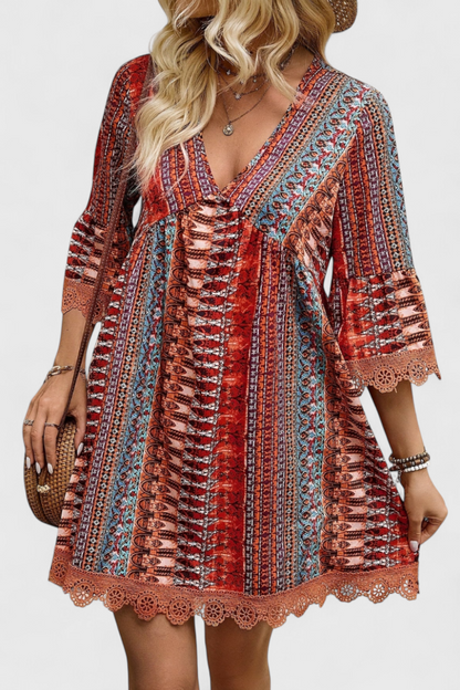Axelle Abito Boho Elegante