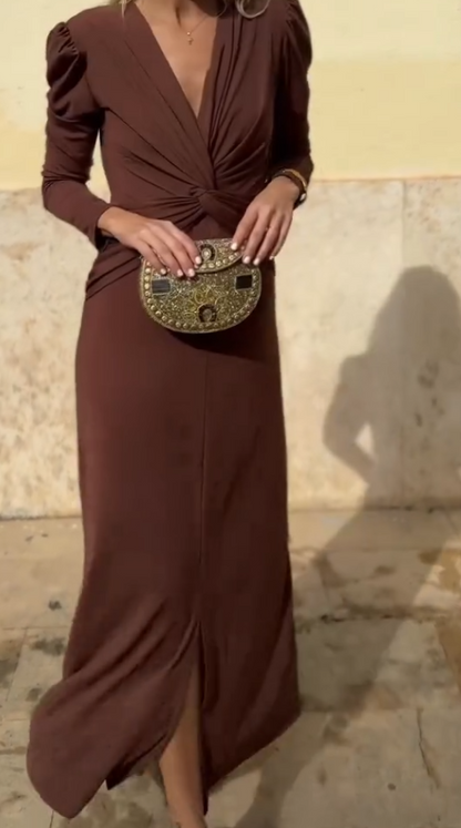 Lucia | Abito midi Elegante