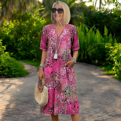 Vanessa | Abito Boho Fluido