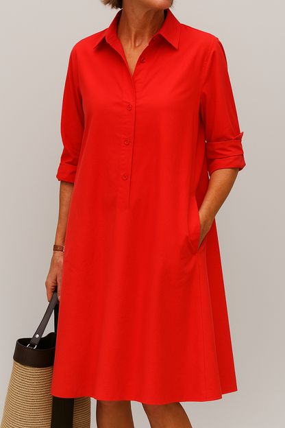 Elodie | Abito Camicia con bottoni