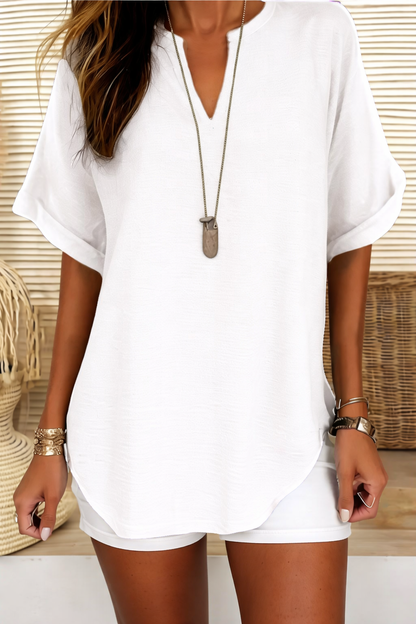 Dennys | Blusa leggera con scollo a V