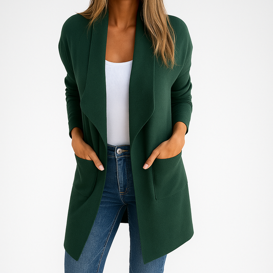 EIGONA™ | GIACCA IN MAGLIA CON REVERS CASUAL