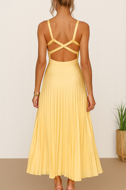 Oria - Abito Elegante con Pieghe