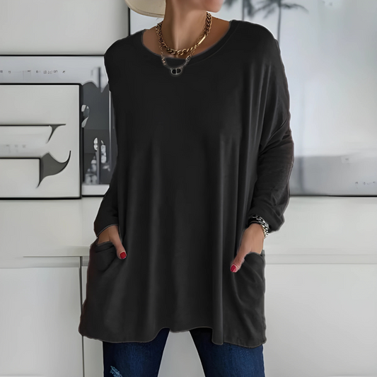 Moira - Top a maniche lunghe Rilassato
