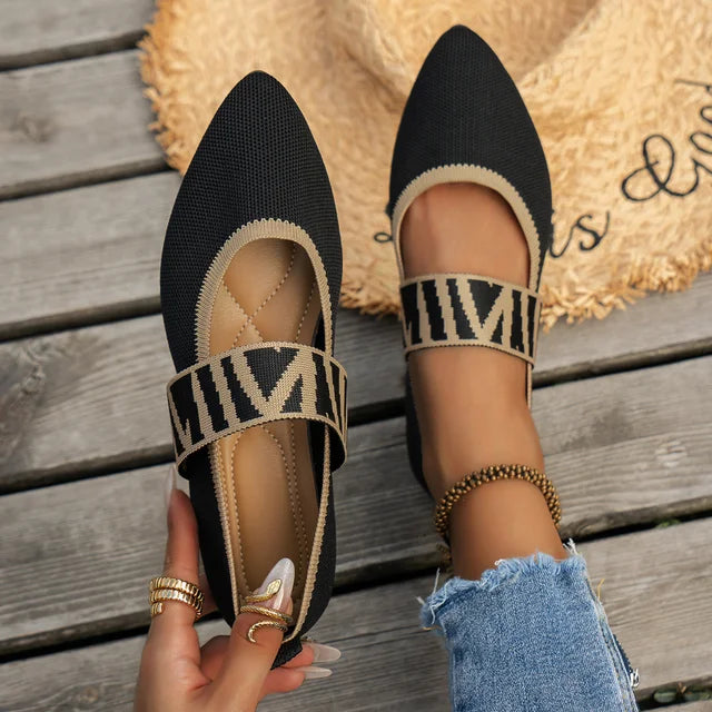 Faeryn - Scarpe da donna con tacco basso