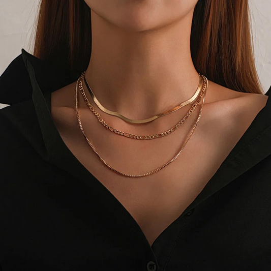 Noara – Collana vintage a tre strati